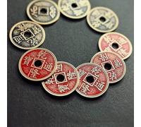 MOMOMAGE Super Chinese Coin Set Magic Tricks Morgan Size Coin Vanish Magic Magician Close up Illusions Gimmicks Mentalism Props