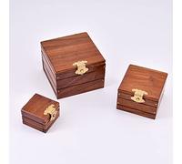 MOMOMAGE Super Locked Boxs - Professional (Rosewood Edition) Magic Tricks Magician Stage Gimmick Fun Borrow Object Appearing in Box Magic