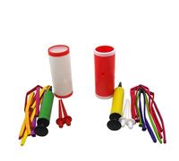 MOMOMAGE Sword Spikes Thru Balloon with Pump Balloon Illusion Magic Tricks Satge Close up Magic Illusion Gimmick Props