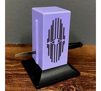 MOMOMAGE Sword Through Ring Inside Casket (Crystal Cleaver) Magic Tricks Penetrating Sword Magic Close up Illusions Gimmicks Mental Props