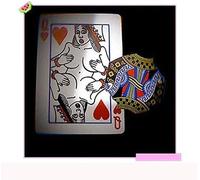 MOMOMAGE The Undressed Queen Magic Tricks Playing Card Magician Close-up Street Illusion Gimmick Mentalism Puzzle Toy Funny Magic Card