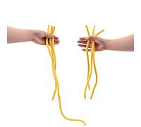MOMOMAGE Three Rope Magic Tricks Funny Ropes Magic Props for Magicians Close up Magic Illusion Stage Magic Rope Illusion Gimmick Easy to Do Magic Shows (Yellow)