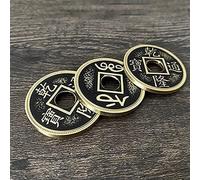 MOMOMAGE Triad Coins (Chinese Palace Coin) Magic Tricks Three Coin Appear Vanish Magic Magician Close up Illusion Gimmicks Mentalism Prop (Morgan Size)