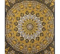 MOMOMUS Beach Picnic Blanket - Thin, Anti-Sand, XXL - Large Beach Rug, Mat or Blanket - Ideal for Picnics, Camping and Excursions - Yellow, 210x230 cm