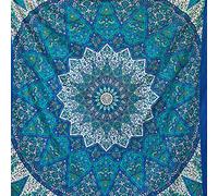 MOMOMUS Beach Picnic Blanket Thin, Anti-Sand, XXL Large Beach Rug, Mat or Blanket Ideal for Picnics, Camping and Excursions Blue, 210x230 cm