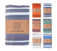 MOMOMUS Lightweight Extra Large Picnic Blanket for the Beach - XXL, with Fringes, Compact - Sandless Beach Mat, Sandproof Beach Blanket - Lilac, 210x240 cm