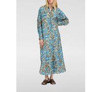 MOMONÌ Printed Silk Chemisier Dress - Size: 38 - female