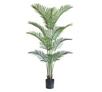 momoplant 160cm/5.25ft Artificial Areca Palm Tree in Pot Decorative Fake Plants for Home Office Living Room Bedroom Farmhouse