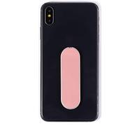 MOMOSTICK - Original Smartphone Finger Holder - Mobile Phone Grip & Stand - Compatible with iPhone, Samsung, Huawei & More - Rose Gold