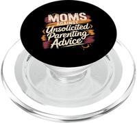 Moms Against Unsolicited Parenting Advice Mother |- PopSockets PopGrip for MagSafe