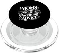 Moms Against Unsolicited Parenting Advice Mother |- PopSockets PopGrip for MagSafe