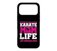 Moms Day | I Didn’t Choose The Karate Mom Life It Chose Me Case for iPhone 17 Pro Max
