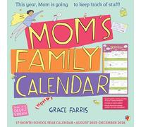 Workman Calendars Wall Calendar – Mom's Family 2026