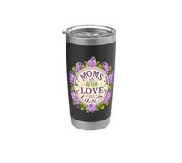 Moms Lilacs Floral Bloom Mother Stainless Steel Insulated Tumbler