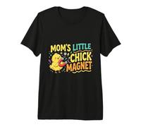 Moms Little Chick Magnet Cute Toddler Easter Premium T-Shirt