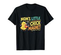 Moms Little Chick Magnet Cute Toddler Easter T-Shirt