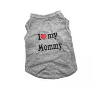 Mom's Love Dog Tank Top - Cozy Pet Apparel for, 4 Pcs