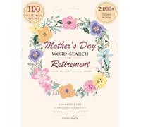 Mom's Retirement - Large Print Word Search: 100 Large Print Hobby & Leisure Puzzles Sorted by Topic - The Perfect Mother's Day Gift