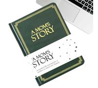 Moms Story Journal - Treasured Memory Book, Meaningful Question Guide for Family Sharing, Daily Keepsake with 250 Prompts, Life Record, Pregnancy Reflection Journal for Daughter and Holiday