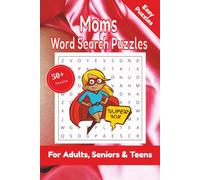 Moms Word Search Puzzle: 50+ Puzzles Word Search Easy to Read about Moms and More | 6x9 inches, 110 pages | Gift for Moms & Mothers Lover