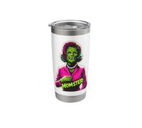 Momster Funny Retro Horror Mom for Career Moms Stainless Steel Insulated Tumbler