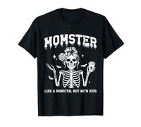 Momster Like A Monster But with Kids Funny Halloween T-Shirt