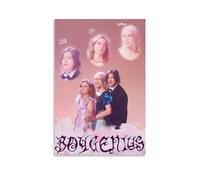 momyo Boygenius The Record Music Album Vintage Poster Decorative Painting Canvas Wall Posters And Art Picture Print Modern Family Bedroom Decor Posters 12x18inch(30x45cm)