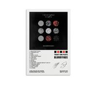 MOMYO Twenty One Poster Pilots Blurryface Music Album Cover Posters for Room Canvas Wall Art Bedroom Decor 12x18inch(30x45cm), Unframe-style-3
