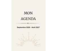 Mon agenda 2026-2027: Septembre 2026 - Août 2027