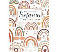 Mon Agenda du Professeur | Carnet de Bord de l’Enseignant(e) | Format A4 : Planification Annuelle • Suivi Pédagogique • Calendrier Scolaire