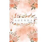 Mon Agenda Scolaire 2025 2026 Fleur: Planificateur semainier | Format A5 | De Septembre à Juillet | Primaire, college, Lycee | Pour Fille et Garcon