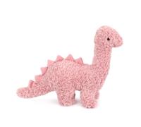 MON AMI Betsy the Brontosaurus Stuffed Animal 16"/40cm | Soft Pink Dinosaur Plushie for All Ages | Eco-Friendly Cuddly Toy Gift for Snuggles, Playtime & Adventure