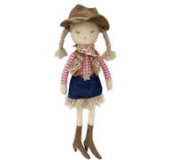 MON AMI Clementine The Cowgirl Doll, 15-Inch Soft Plush Stuffed Doll
