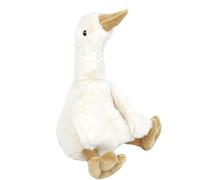 MON AMI Cream PRU Goose 12-Inch Stuffed Animal, Soft Goose Plush Toy Gift