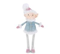 MON AMI Elfie Mint - 14" Christmas Elf Plush Doll for Holiday Décor | Cute Elf Toy for Kids, Seasonal Room Decoration, Christmas Shelf Elf, Mantel Display & Festive Collectible