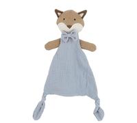 MON AMI Fox Muslin Security Blanket 10"/25.5cms | Soft Cotton Baby Blanket & Comforter | Snuggly Muslin Lovey for Newborn, Infant & Toddler