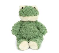 MON AMI Frankie The Frog 12-Inch Stuffed Animal, Soft Green Frog Plush Toy | weighted stuffed animal, kids soft green frog plushie, playtime companion, nursery décor accent, all-ages gift keepsake