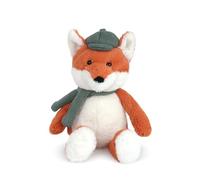 MON AMI Frederick the Fox Stuffed Animal 11"/28cm | Soft Woodland Fox Plushie with Chevron Scarf & Hat | Cuddly Companion for All Ages | Snuggly Gift for Playtime or Décor