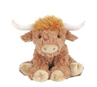MON AMI Harold Highland Cow Plush Toy, 9-Inch Fluffy Soft Farm Cow Gift