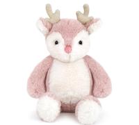 MON AMI Holly The Reindeer 10-Inch Stuffed Animal, Soft Holiday Plush Toy