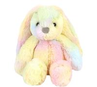 MON AMI Mini Rainbow Bunny 7.5-Inch Stuffed Animal for Girls | Soft Colorful Rabbit Plush Toy | Cute Collectible Companion | Nursery & Playroom Décor | Plush Gift for All Ages
