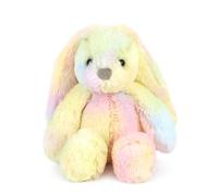 MON AMI Mini Rainbow Bunny Plushie - 8" Stuffed Animal Plush Toy for Kids, Soft and Cuddly Bunny Plush Toy, Cute Easter or Birthday Gift, Huggable Toy, Adorable Stuffed Toy for Kids