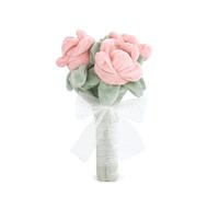 MON AMI Rose Bouquet Plush Figure Toy 9"/23cm | Soft Floral-Themed Plushie for All Ages | Cuddly Collectible for Décor, Gifting & Snuggles