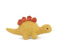 MON AMI Spike the Stegosaurus Stuffed Animal 13"/33cm | Soft Yellow Dinosaur Plushie with Red Spikes | Eco-Friendly Cuddly Toy for All Ages | Snuggly Gift for Playtime & Nursery Décor
