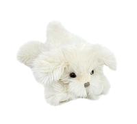 MON AMI Sugar Maltese Puppy 11-Inch Stuffed Dog, Soft Cuddly Plush Toy