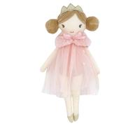 MON AMI Tinsley The Princess Pocket Doll 10"/25 cm | Soft Plushie Toy in Sparkling Dress & Crown | Portable Cuddly Princess Doll for Gifting, Playtime & All Ages