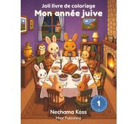 Mon année juive: Joli livre de coloriage