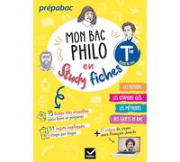 Mon bac philo en studyfiches - Tle générale - Bac 2025: fiches & sujets visuels, pour réviser facilement