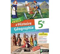 Mon cahier bi-média d'Histoirstoire Géographie 5e- Cahier de l'élève - 2021