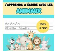 Mon cahier d’activités pour apprendre à tracer les lettres de l'alphabet avec les animaux